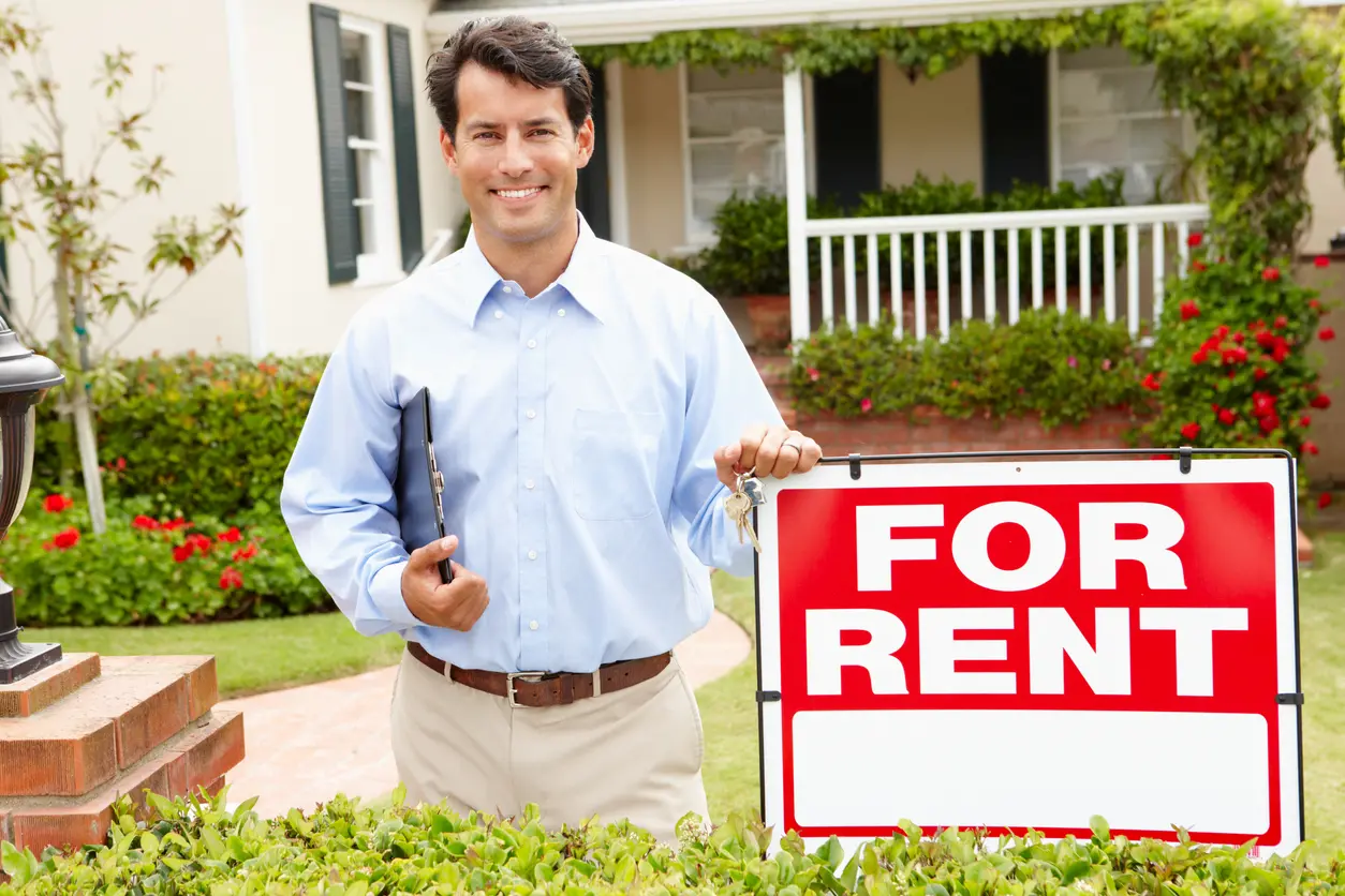 Prince Frederick Landlord in Front of a Short-Term Rental