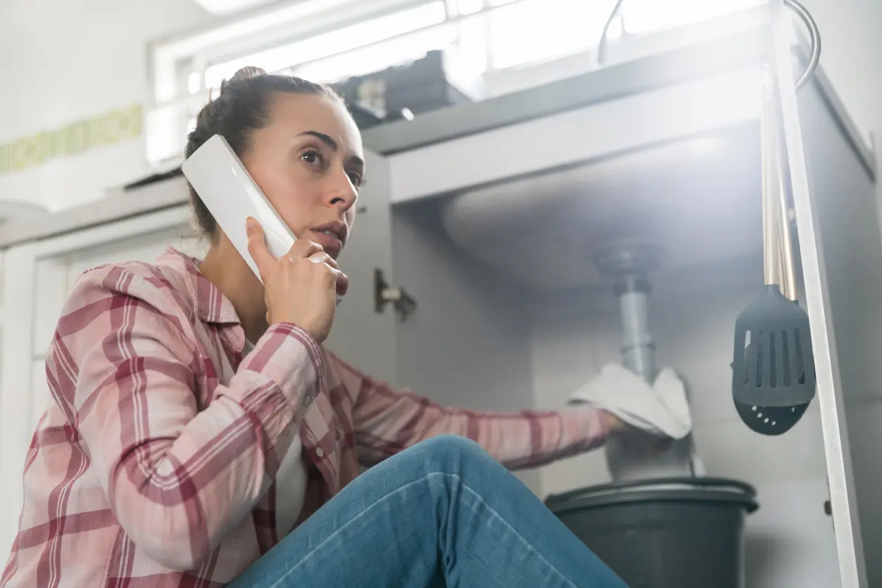 Tenant on the Phone with Southern Prince George's County Landlord