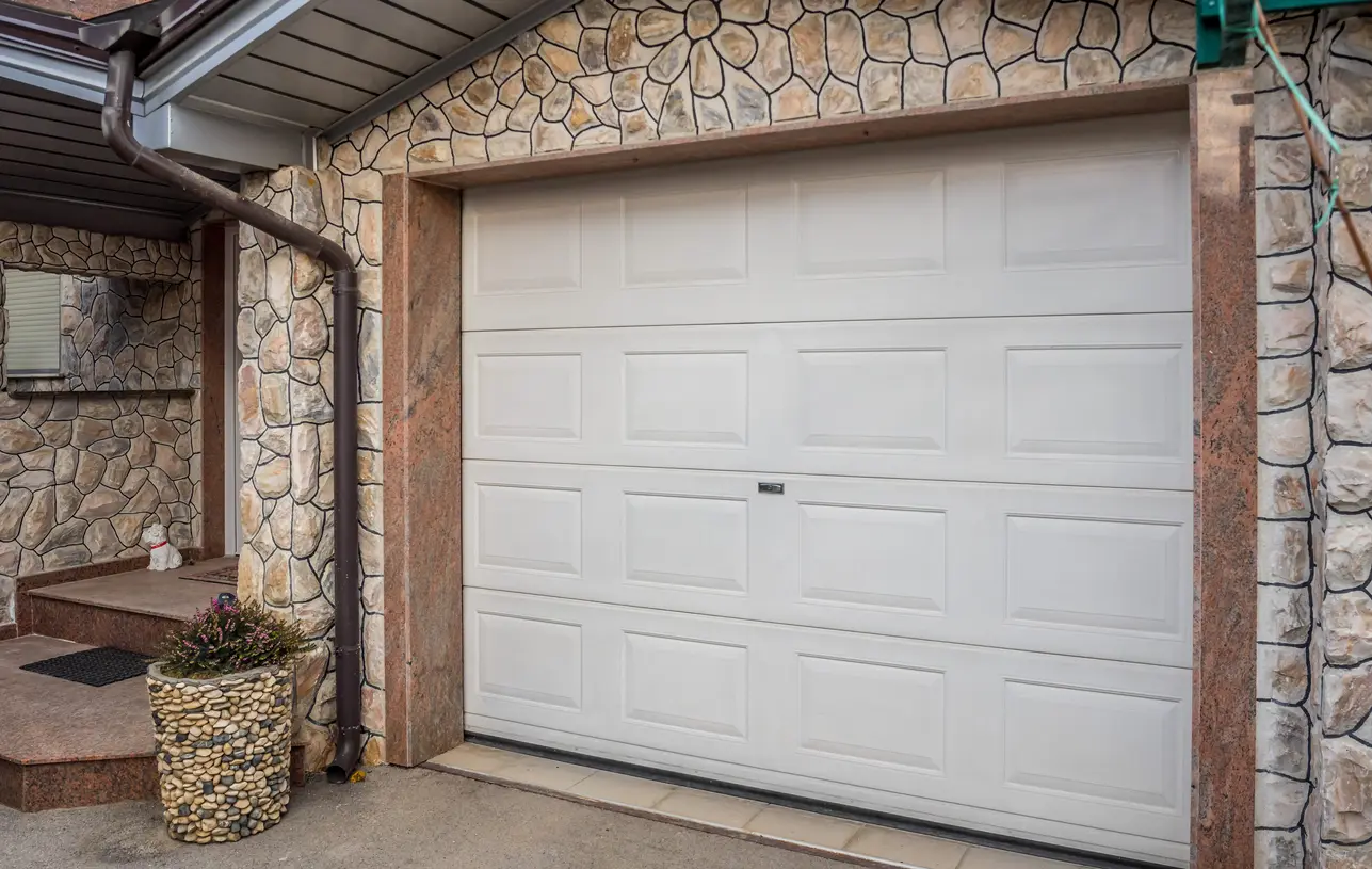 View of the Garage Door on a Waldorf Rental Property